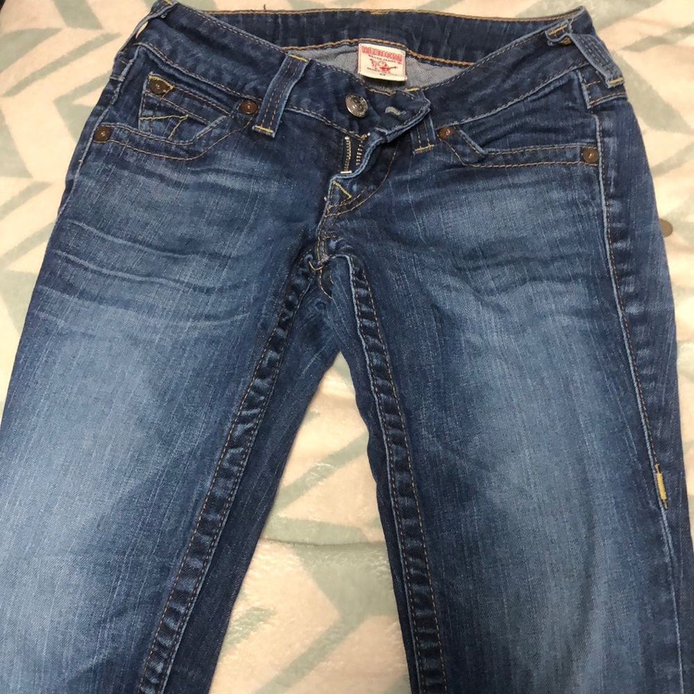 Blue Denim Jeans True Religion